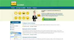 Desktop Screenshot of incredimail.com.es